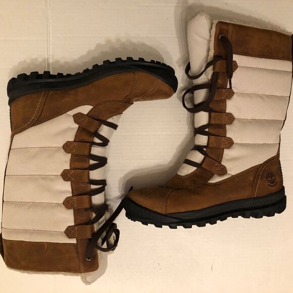 timberland women's waterproof bootssize: 10